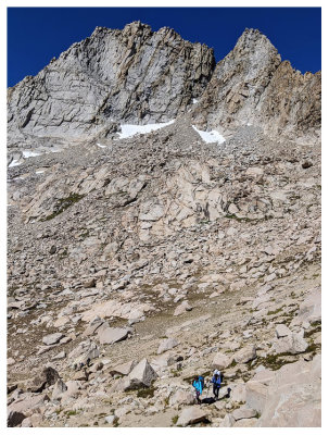 Final ascent to Colby Pass