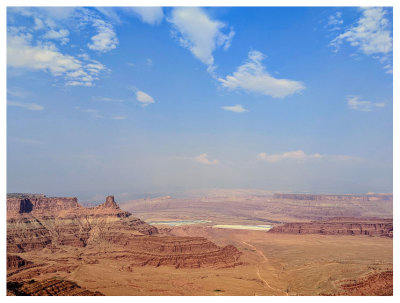 Potash Ponds seen from Dead Horse Point