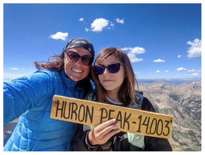 Huron Peak summit