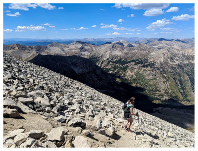 Huron Peak trail