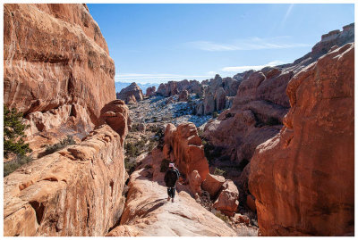 Returning through Devil's Garden