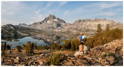 Thousand Island Lake overlook