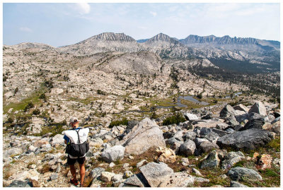 Descending back into the basin