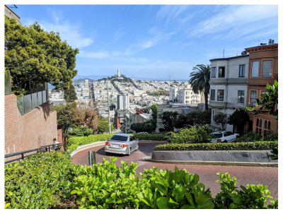 Lombard Street and Coit Tower