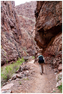 Heading out on the North Kaibab Trail