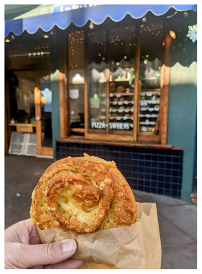 Arizmendi Bakery cheese roll