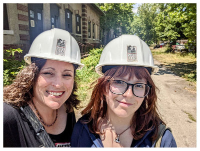 Hard hats!