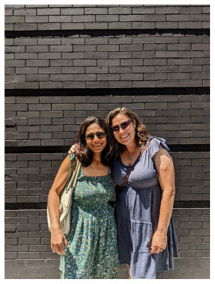 Chelsea Market lunch with Charu