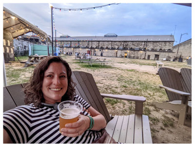 Eastern State Penitentiary beer garden