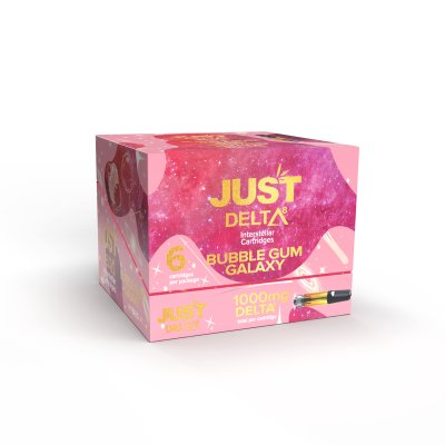Delta 8 Cartridge 6 Pack Bubble Gum Galaxy