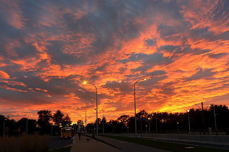 Amazing Sunset Sky