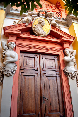 Door With Caryatids