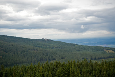 Group Of Rocks Far Away