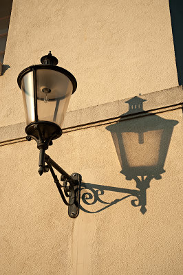 Lantern With Its Shadow