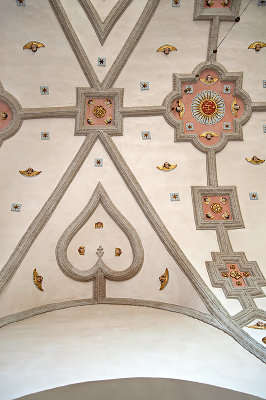 Church In Janowiec Ceiling Decorations