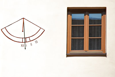 Sundial And Window