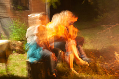 Sitting At The Bonfire