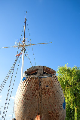 An Old Sailboat