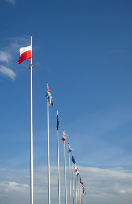 Flags In A Row