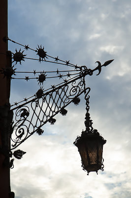 Lovely Lantern Against The Sky