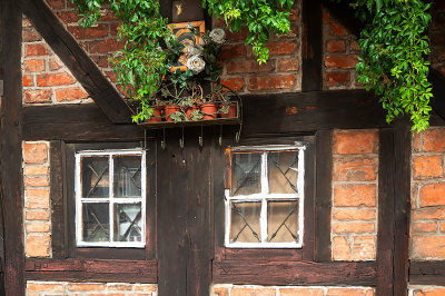 An Old House Windows