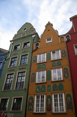 Colorful Tenement Houses
