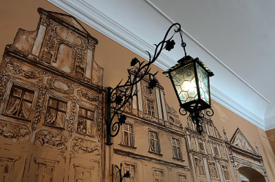 Lantern At The Mural Houses