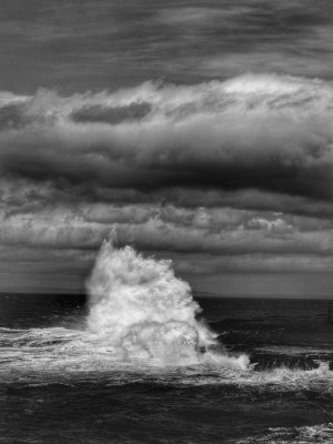 Crashing waves, Doolin West Ireland. 