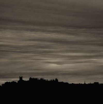 Lancaster Castle silhouette 