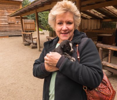 Mary Jo and Musher Pup