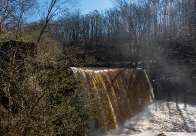 Roswell Mill Waterfall