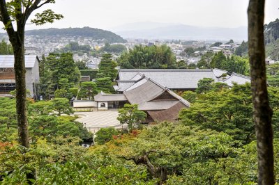 View of Kyoto from Ginkaku-ji @f5.6 D700