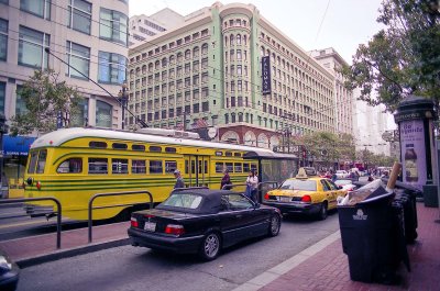 Street car in SF Reala