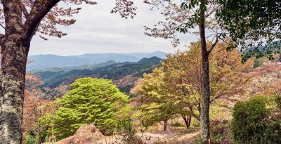 Yoshino's mountains in Nara @f5.6 D700