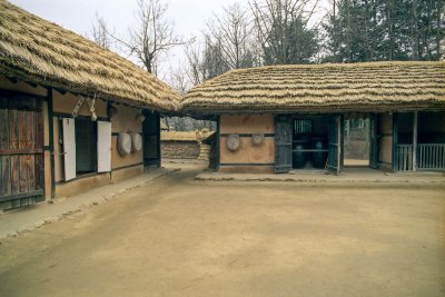 Korean old traditional houses Reala