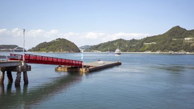 Pier at Mitarai port M8