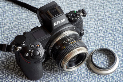 Contax G-Biogon 28mmF/2.8 mod with Nikon Z7