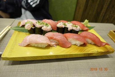 Sushi in Tokyo