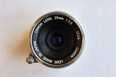 Canon 25mm 1:3.5L