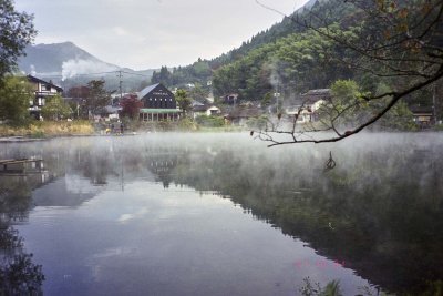 Kinrin-ko(lake) in Yufuin Oita