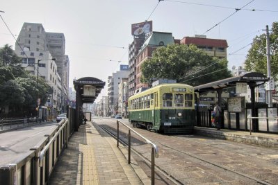 Street car in Nagasaki