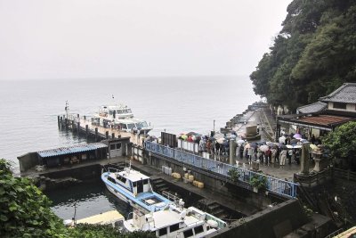 port in Chikubu-jima