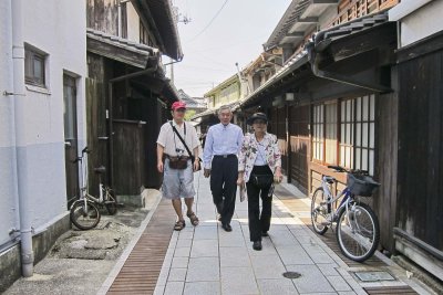 Strolling in the old town