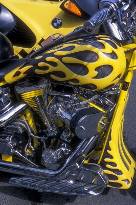 Yellow bike 5D