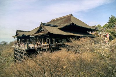 Kiyomizu temple in Kyoto Reala