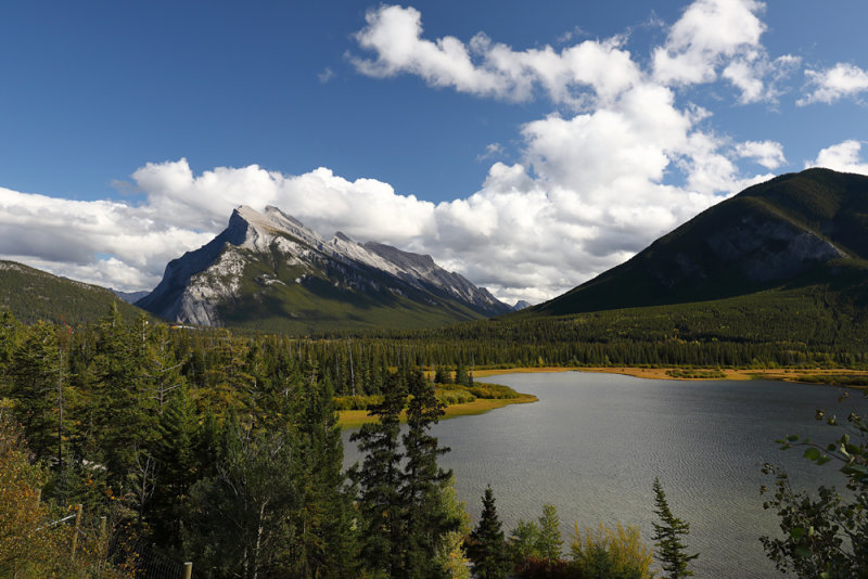 The Blue and Green of Banff