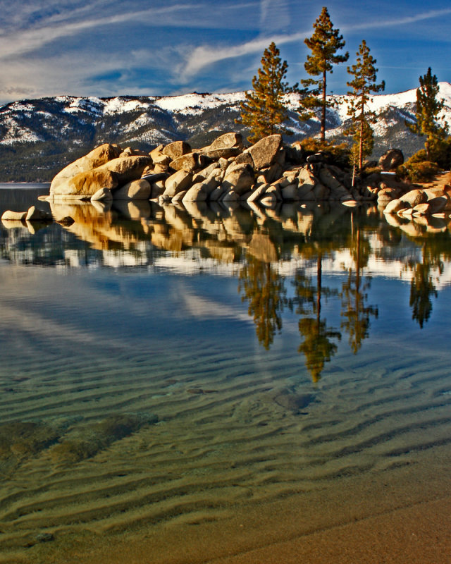 Evening Light at Tahoe