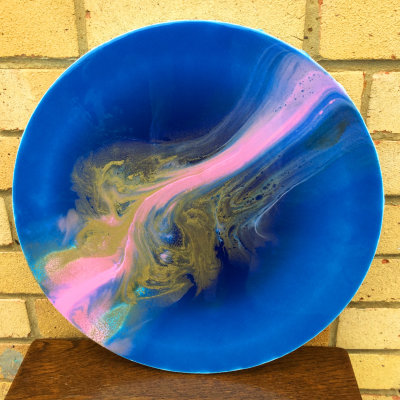 Blue and Pink