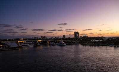 Dawn in Ft. Lauderdale