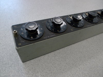 Baldwin decade resistance box.